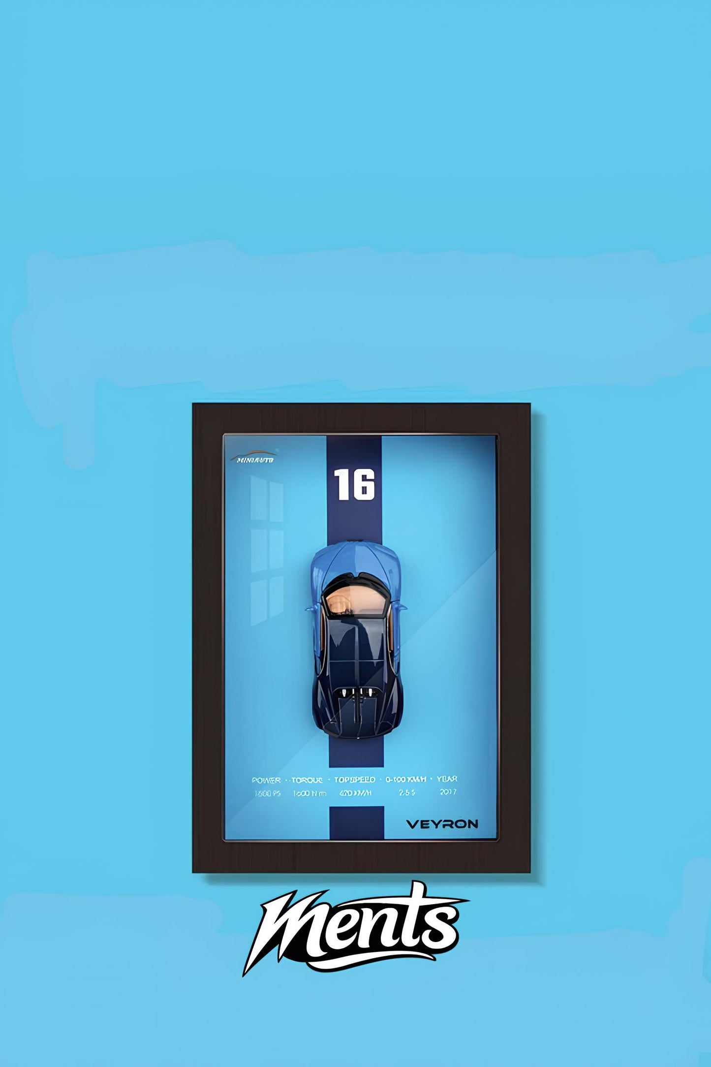 3D Araba Vitrini (Koleksiyon&Dekor)