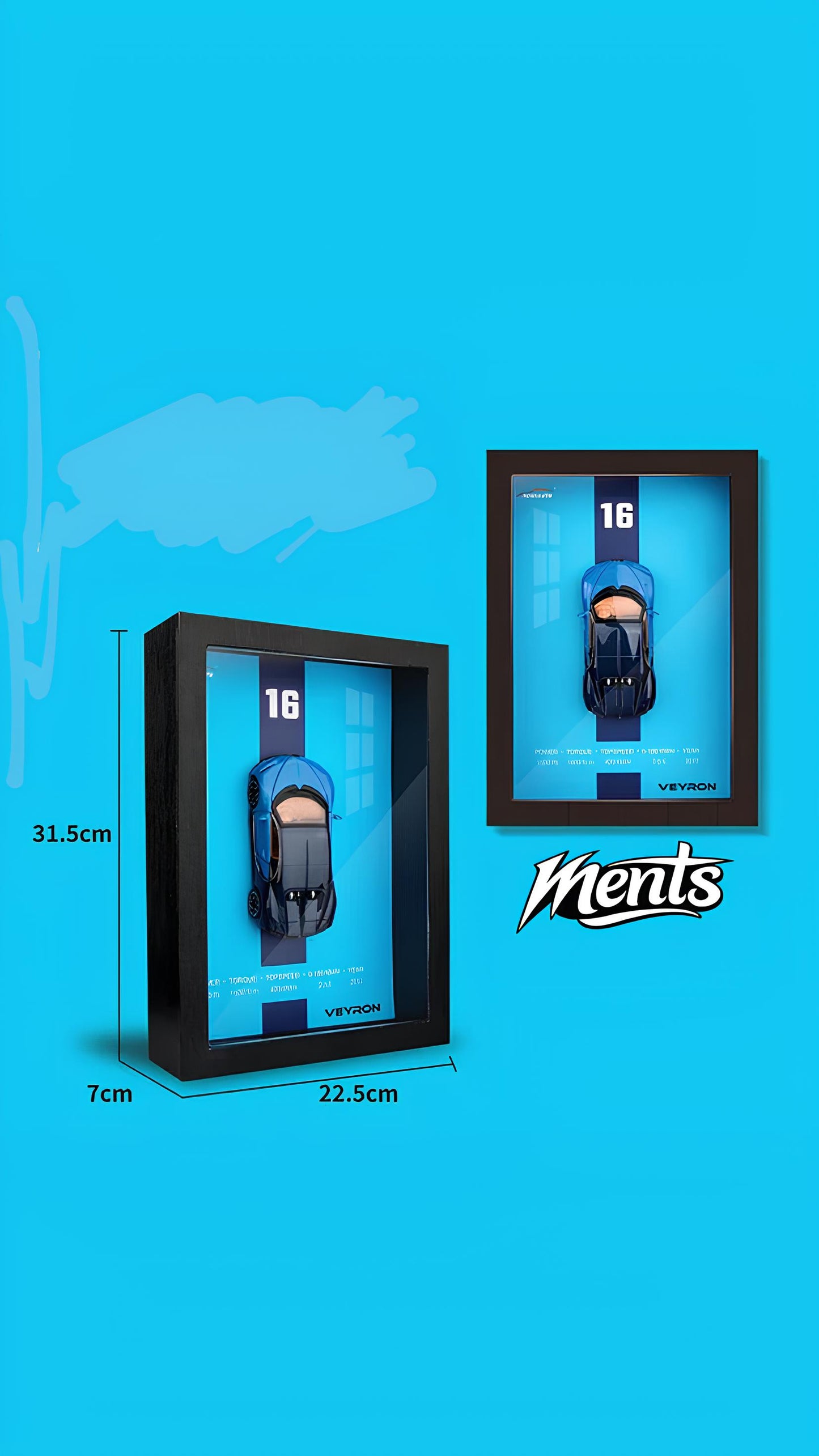 3D Araba Vitrini (Koleksiyon&Dekor)