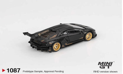 MiniGT 1:64 Lamborghini Aventador Limited Edition Mat Siyah