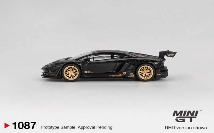 MiniGT 1:64 Lamborghini Aventador Limited Edition Mat Siyah