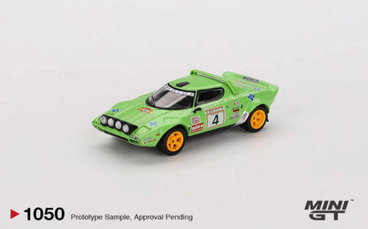 MiniGT 1:64 Lancia Stratos HF#4 -1979 İspanya RALLY Şampiyon