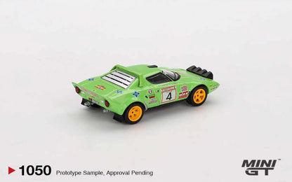 MiniGT 1:64 Lancia Stratos HF#4 -1979 İspanya RALLY Şampiyon