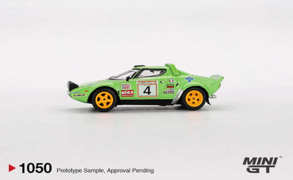 MiniGT 1:64 Lancia Stratos HF#4 -1979 İspanya RALLY Şampiyon