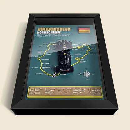 F1 W14E Model Araba Vitrini 3D (Koleksiyonluk)