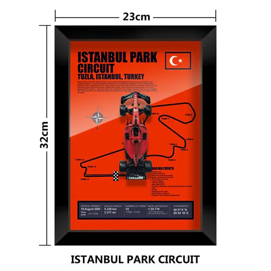 F1 SF23 Model Araba Vitrini 3D (Koleksiyonluk)