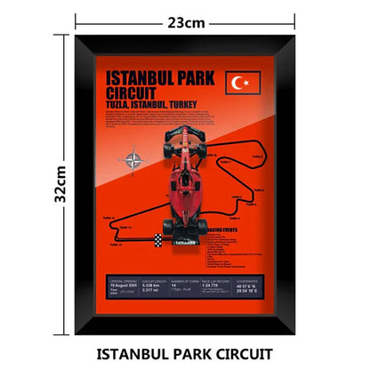 F1 SF23 Model Araba Vitrini 3D (Koleksiyonluk)