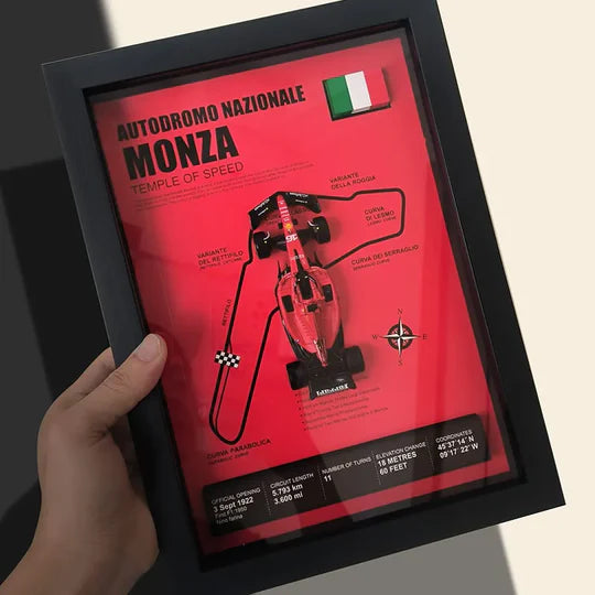 F1 SF23 Model Araba Vitrini 3D (Koleksiyonluk)