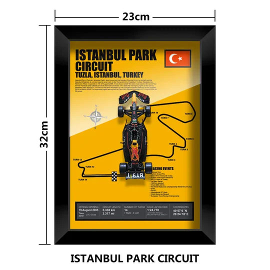 F1 RB19 Model Araba Vitrini 3D (Koleksiyonluk)