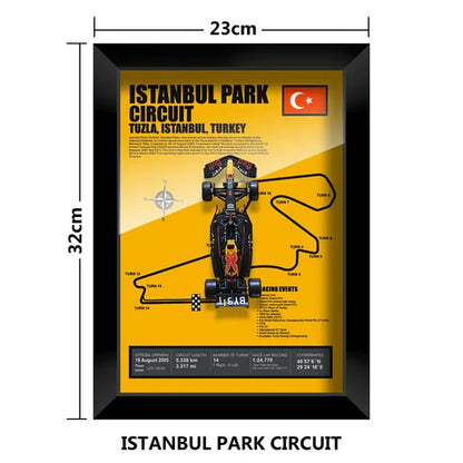 F1 RB19 Model Araba Vitrini 3D (Koleksiyonluk)